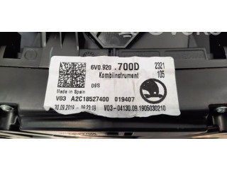 Панель приборов 6V0920700D Skoda Fabia Mk3 (NJ)