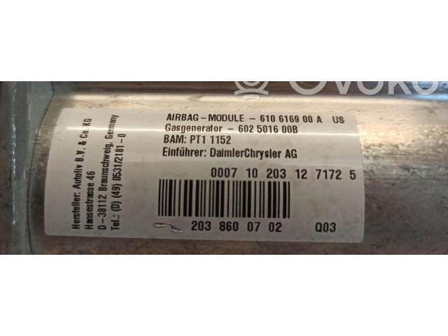 Подушка безопасности пассажира 2038600702   Mercedes-Benz CLK A208 C208