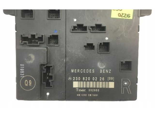 Блок комфорта A2308200226   Mercedes-Benz SL R230   