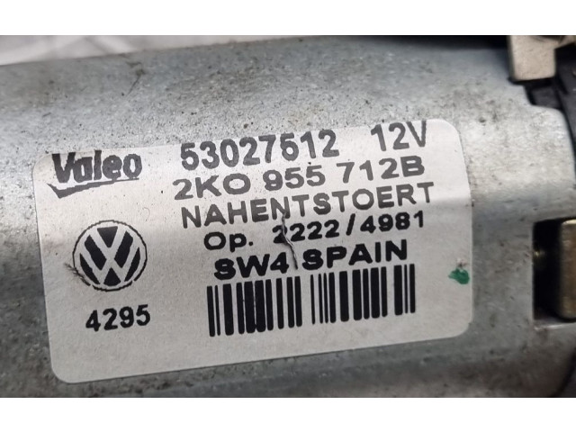 Моторчик заднего дворника 2K0955712B, 53027512    Volkswagen Caddy