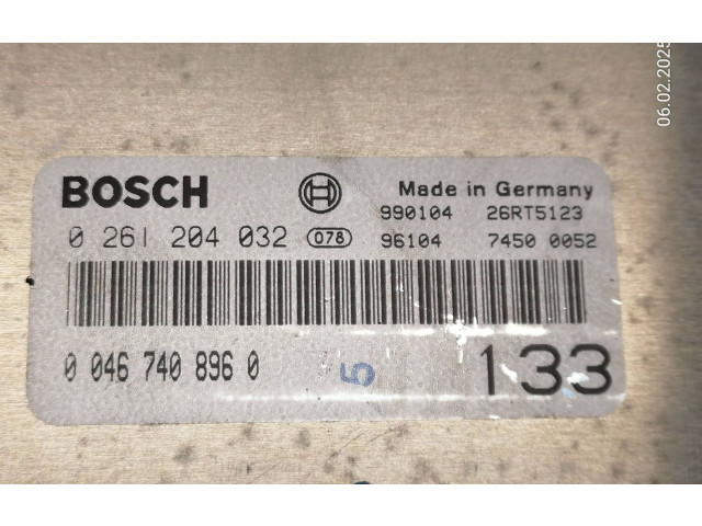 Řídící jednotka 0261204032, 00467408960 Alfa Romeo 166 1999