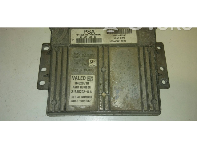 Řídící jednotka 9651691980, 9661556880 Citroen Berlingo 1999