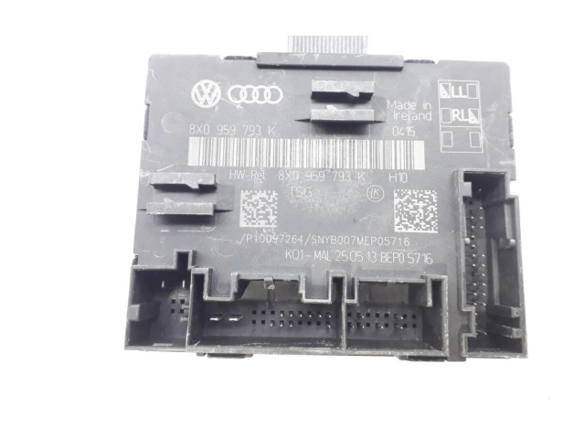 Комфортный модуль 8X0907063K   Audi Q3 8U