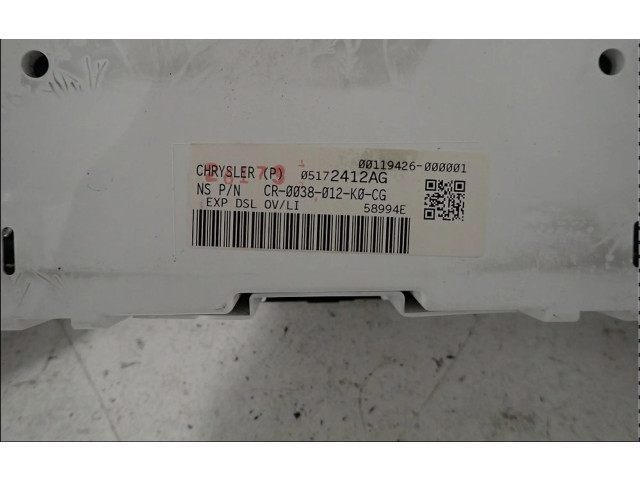 Панель приборов Jeep Grand Cherokee (WK)