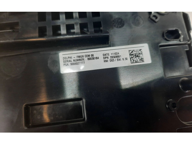 Блок управления климат-контролем 9666027777 Citroen DS4