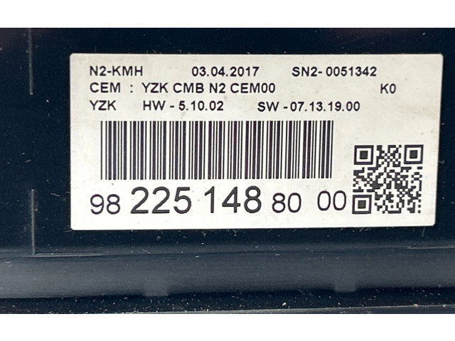 Přístrojová deska Toyota Proace 2017 982251488000, SN20051342