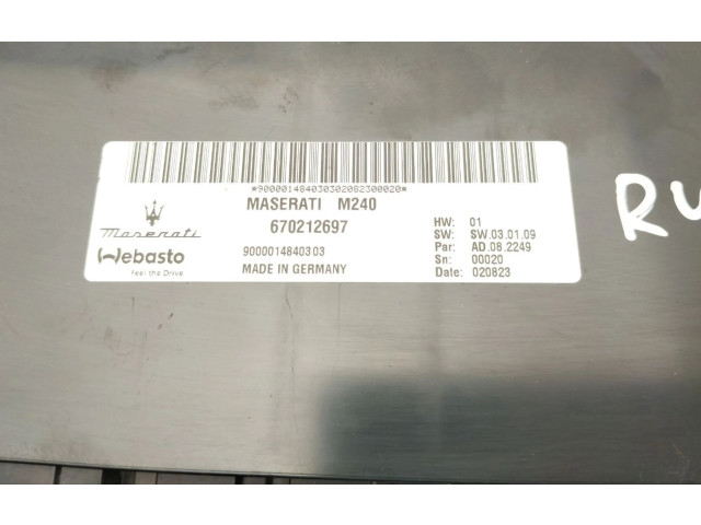 Блок управления 670212697, R456   Maserati MC20