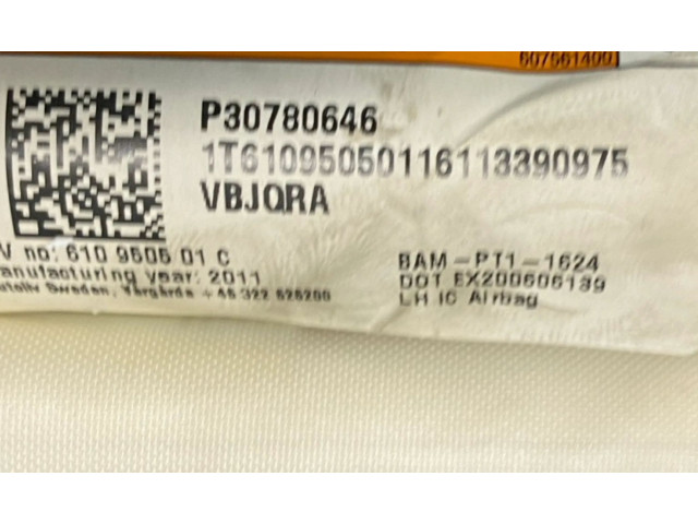 Боковая подушка безопасности P30780646, VBJQRA   Volvo S60