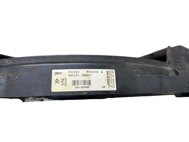 Вентилятор радиатора     9801666680    Peugeot 2008 I 