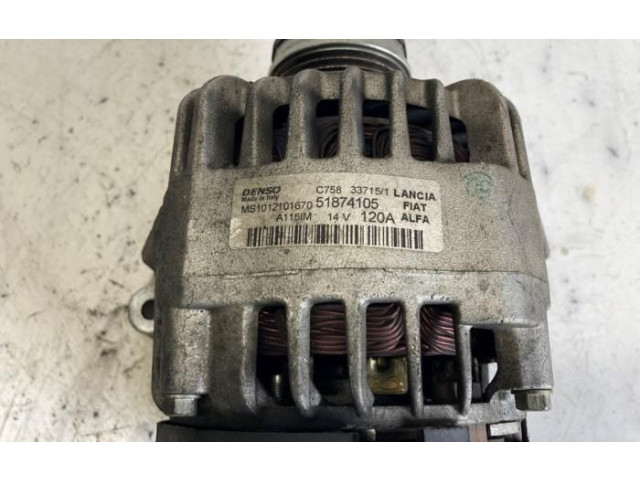 Генератор 51874105, MS1012101670 Alfa Romeo Giulietta