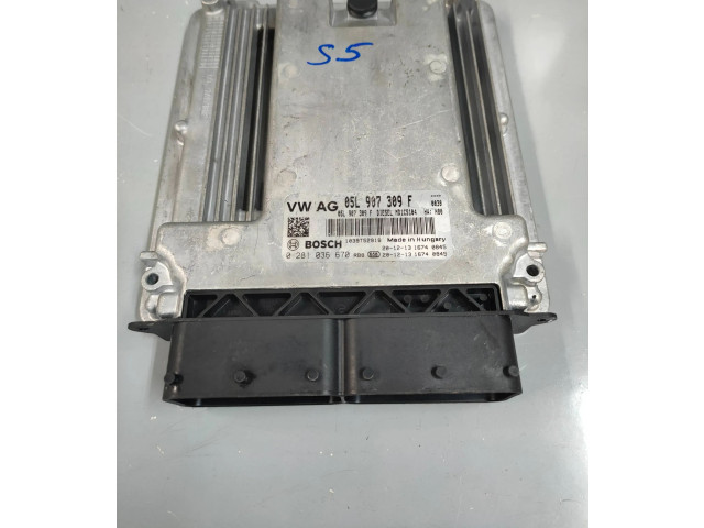 Řídící jednotka 05L907309F, 0281036670 Volkswagen Transporter - Caravelle T6 2017