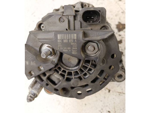 Генератор 03C903023A, 0124525093   Volkswagen Golf Plus      