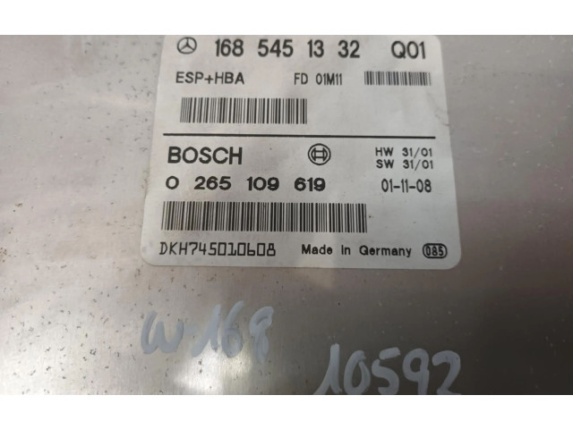 Блок управления АБС 1685451332   Mercedes-Benz A W168