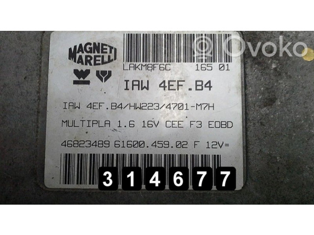 Řídící jednotka 46823489 Fiat Multipla 2001