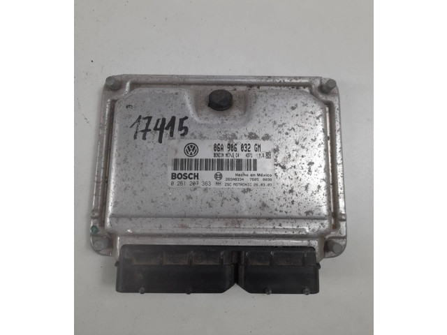 Řídící jednotka 06a906032gm, 0261207363 Volkswagen New Beetle 2001