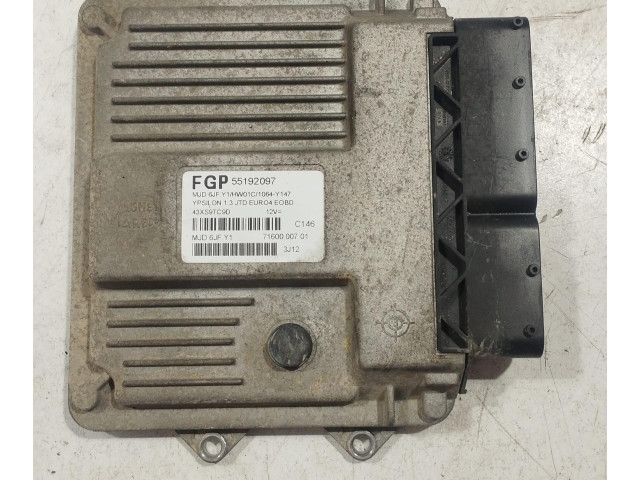 Комплект блоков управления 55192097, 55192097 Lancia Ypsilon