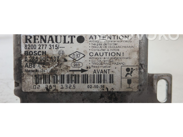 Блок подушек безопасности 8200277315   Renault Clio II