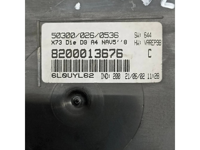 Панель приборов 8200013676, 503000260536   Renault Vel Satis       