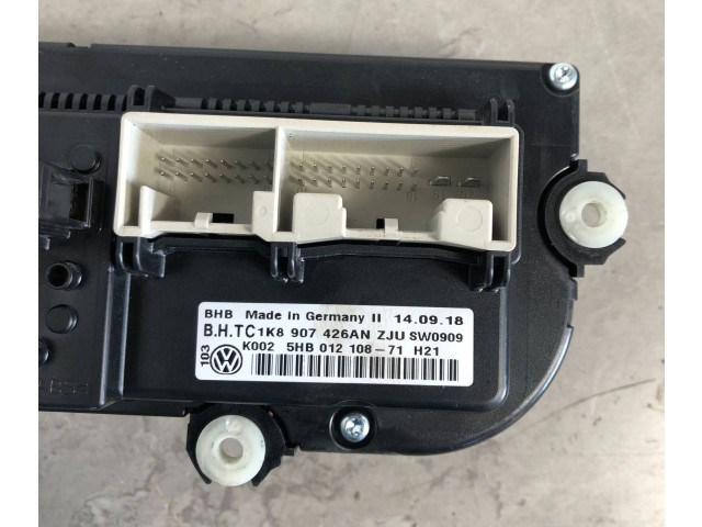 Блок управления климат-контролем 1K8907426AN, 5HB01210871   Volkswagen Caddy