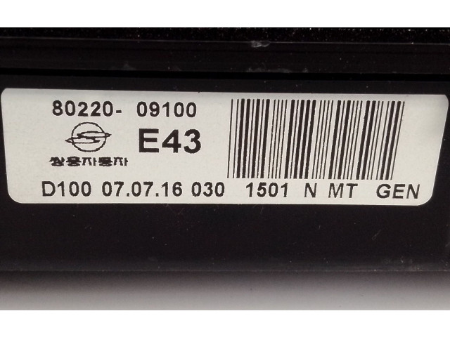 Панель приборов 8022009100, E3-A3-20-3 SsangYong Kyron