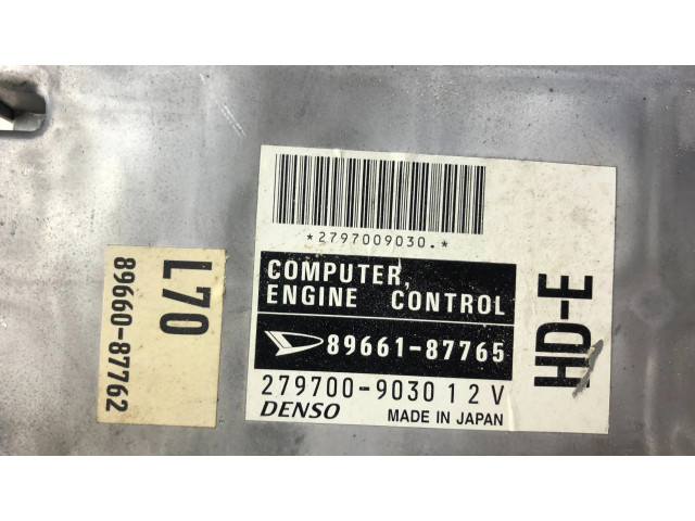 Блок управления двигателя 89661, 89660 Daihatsu Move L900