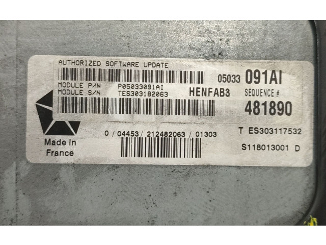 Řídící jednotka P05033091AI, TES303182063 Chrysler PT Cruiser 2002