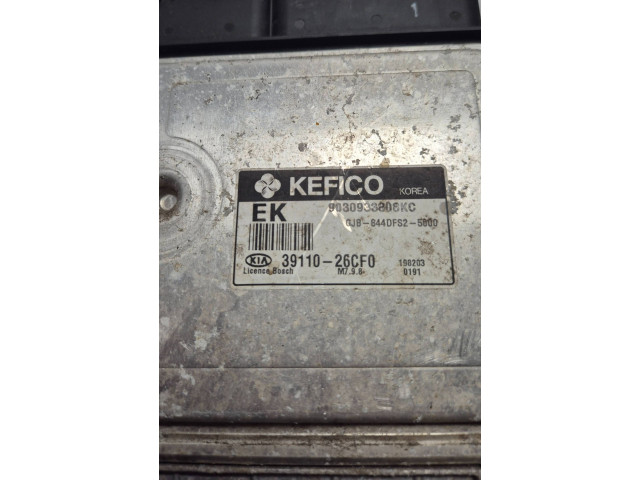 Блок управления двигателем Блок управления 9030933808KC, 3911026CF0   KIA Rio