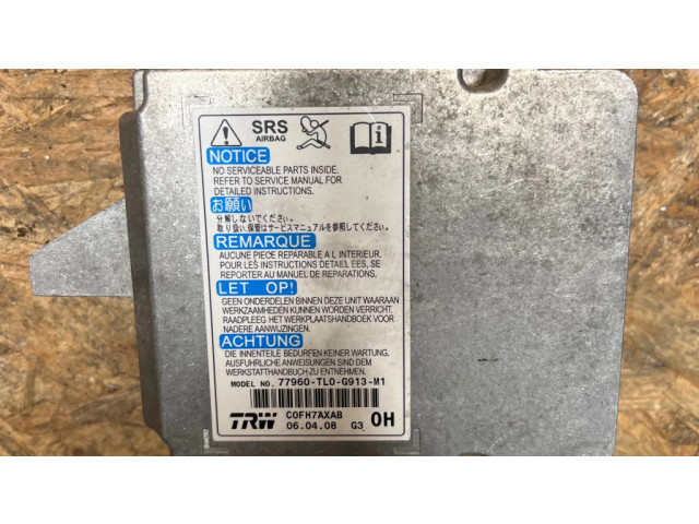 Блок подушек безопасности 77960TL0G913M1, 060408 Honda Accord