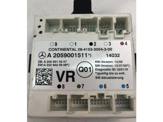 Zpětné zrcátko Mercedes-Benz C AMG W205 2015 A2059001511, FR801