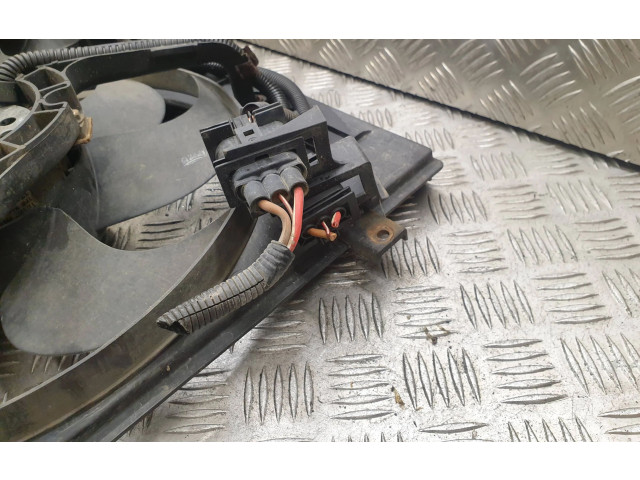 Вентилятор радиатора 6Q0121207A Skoda Fabia Mk1 (6Y)