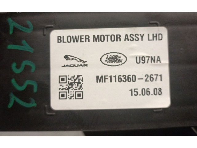 Вентилятор печки MF1163602671, T2H8144 Jaguar XE