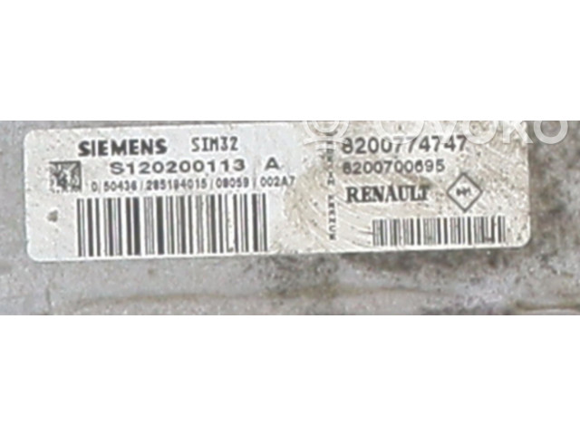 Блок управления двигателя 8200774747   Renault Twingo II