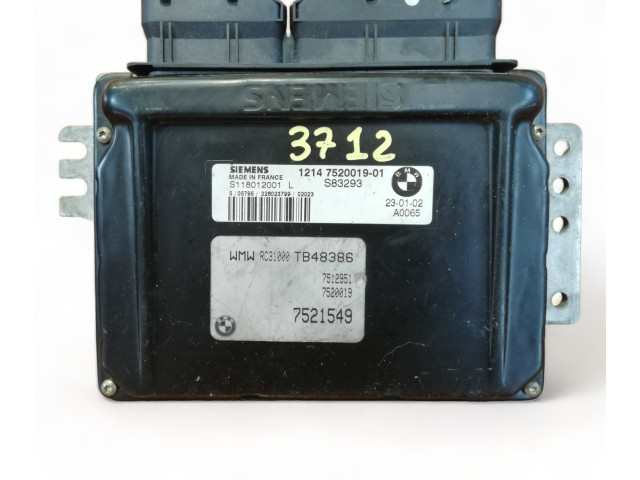 Řídící jednotka S118012001L, S118012001L   Mini One - Cooper R50 - 53 2003