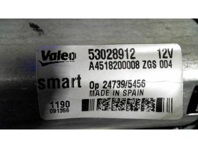 Моторчик заднего дворника 4518200008 Smart ForTwo II