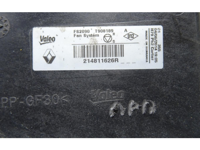 Вентилятор радиатора     214819521R    Dacia Duster 