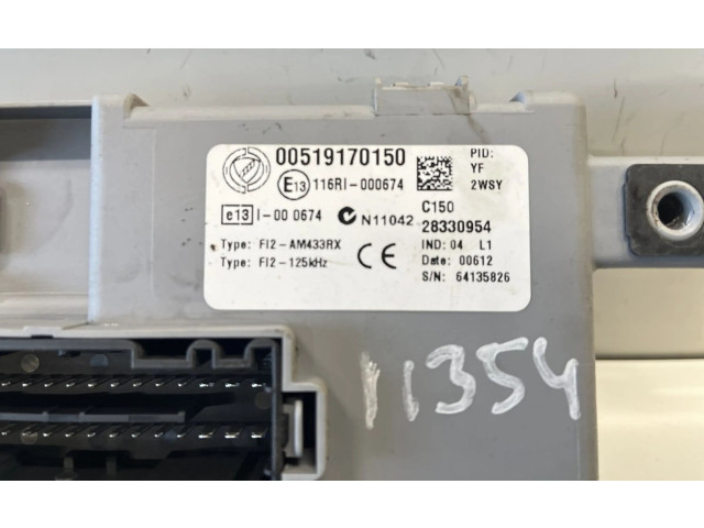 Блок предохранителей  00519170150, 00519170150   Opel Combo D    