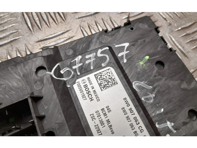 Блок комфорта 8W0907063CG, 8W0907063BG Audi Q5 SQ5