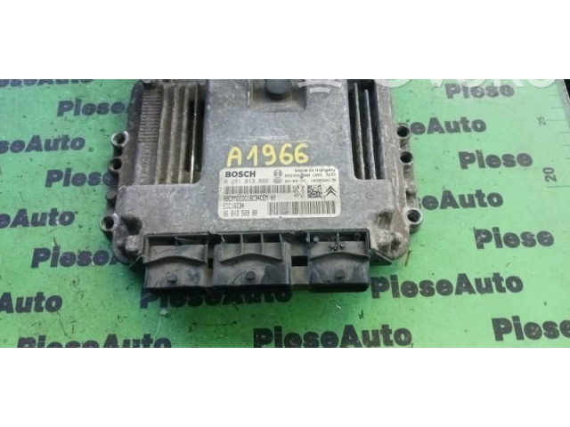 Блок управления двигателем Блок управления 0281013869, 9664356980   Peugeot Expert
