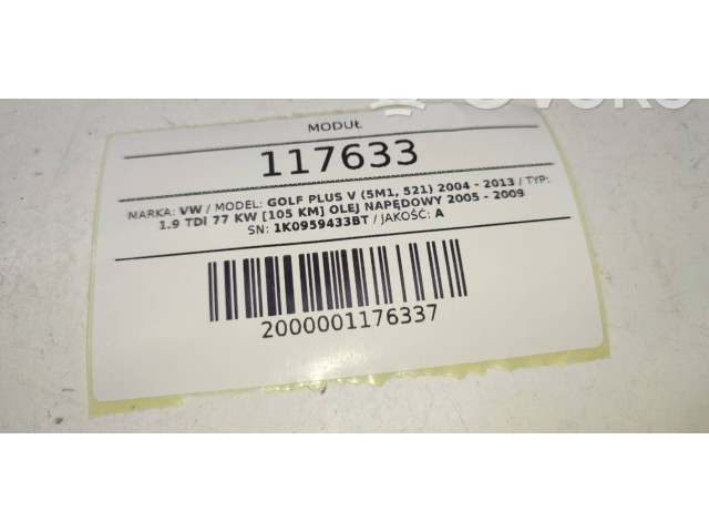 Блок комфорта 1K0959433BT   Volkswagen Golf Plus   