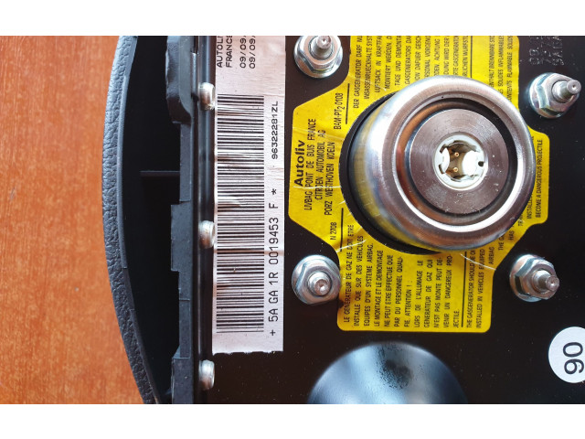 Подушка безопасности водителя 96322281ZL, 5AGA1R0019453F   Citroen Xsara