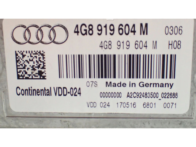 Дисплей    4G8919604M   Audi A7 S7 4G