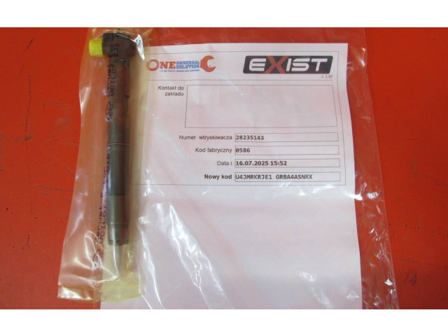 Vstřikovač 28235143, 33800-2A760 KIA Venga D4FC