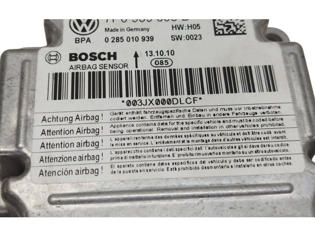 Блок подушек безопасности 7P0959655B, 0285010939   Porsche Cayenne (92A)