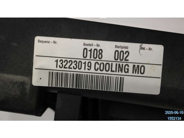 Вентилятор радиатора     13241735, 13300195    Saab 9-5 