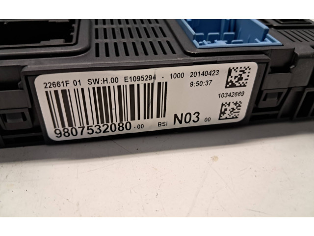 Блок предохранителей 9807532080 Peugeot 2008 I