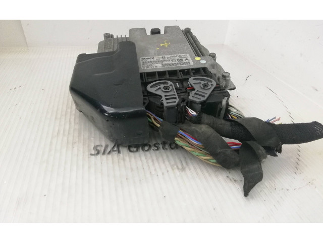 Блок управления двигателя 0281013666, 9664487580 Citroen C-Crosser