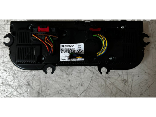 Блок управления климат-контролем 5G0907426N, 5HB01117621   Volkswagen Golf VII