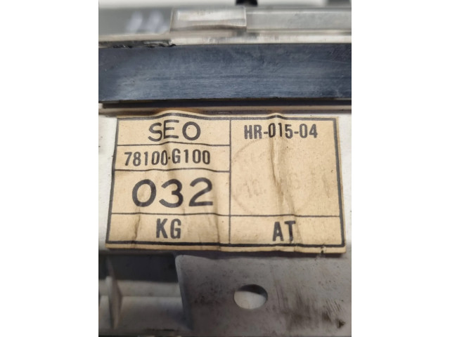 Панель приборов 78100G100 Honda Accord