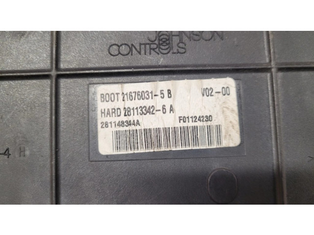 Блок комфорта 9660105680, 281148344A   Citroen C4 I   