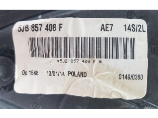 Vstřikovací lišta 5JB857508C, 5JB857408F Seat Toledo IV (NH) CAY